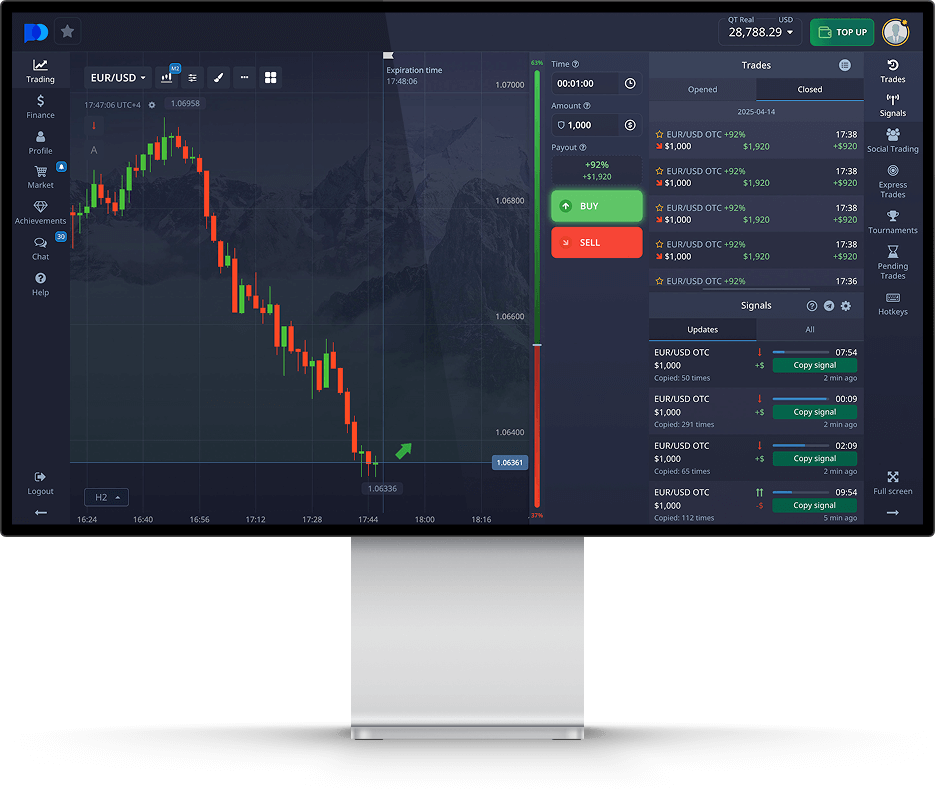 Download Pocket Option for Windows Your Gateway to Online Trading