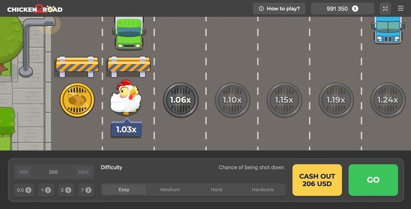 Présentation de jeu chicken road 2